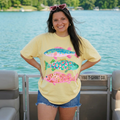 FISH TRIO- BUTTER - SHORT SLEEVE WOMANS TEE