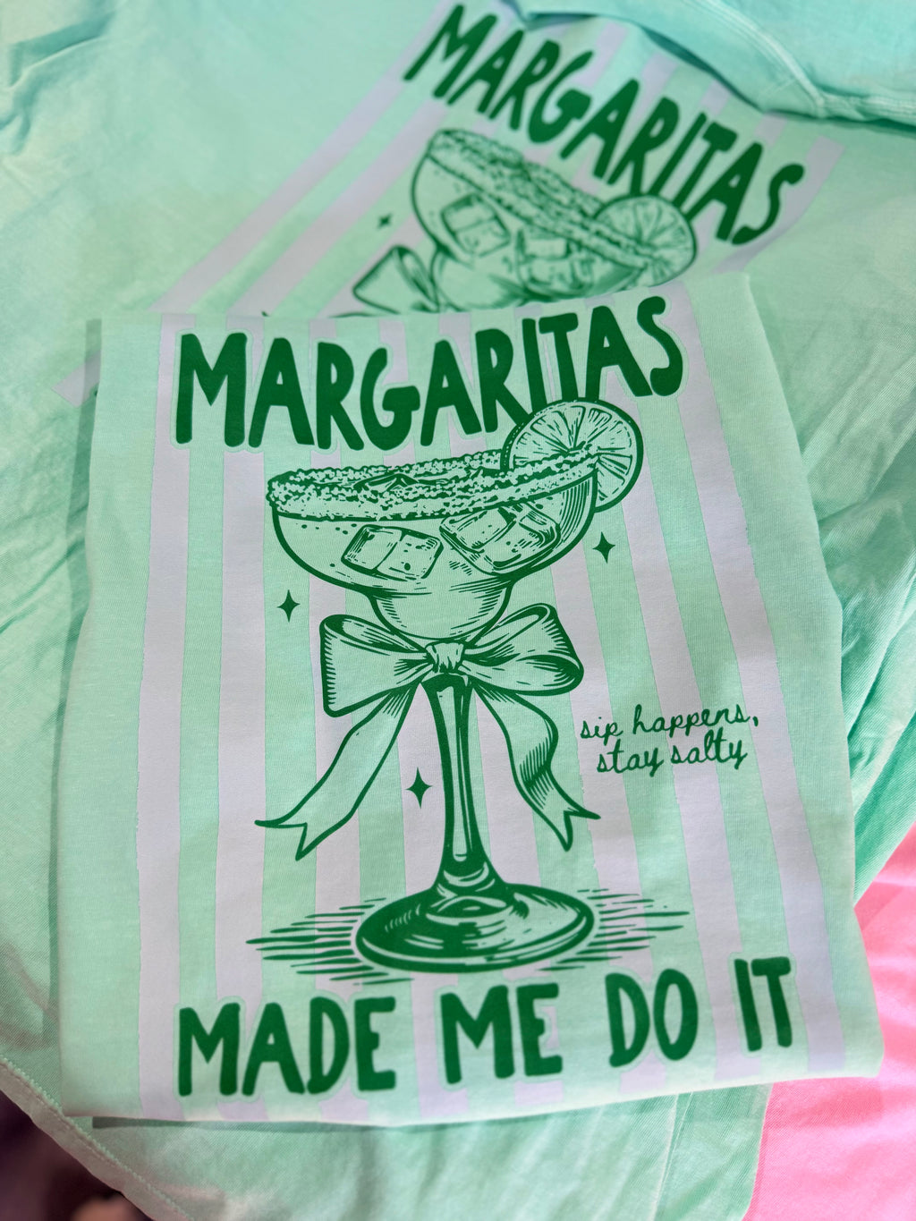 MARGARITAS MADE ME DO IT - SHORT SLEEVE