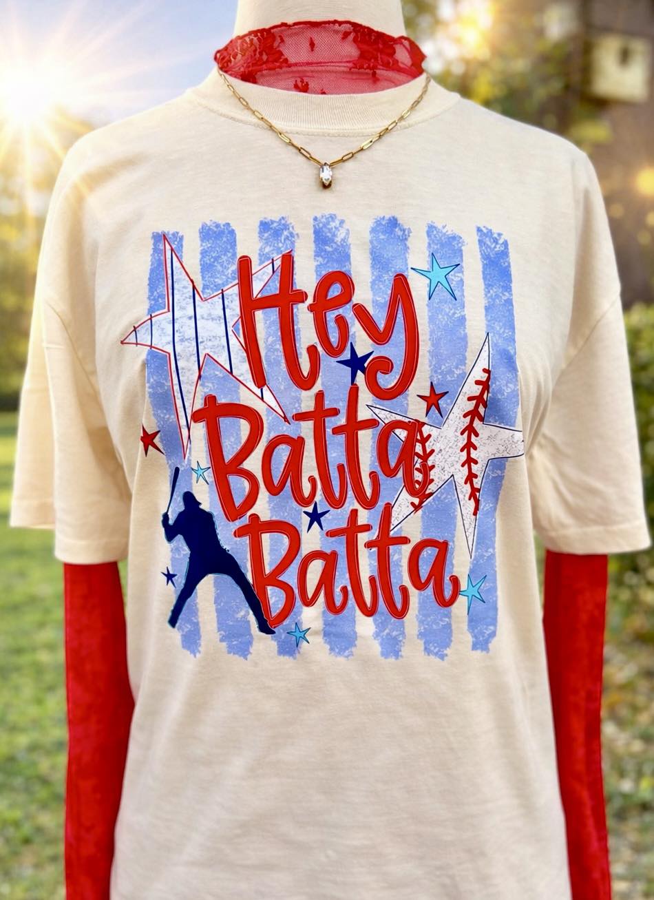 HEY BATTA BATTA - SHORT SLEEVE