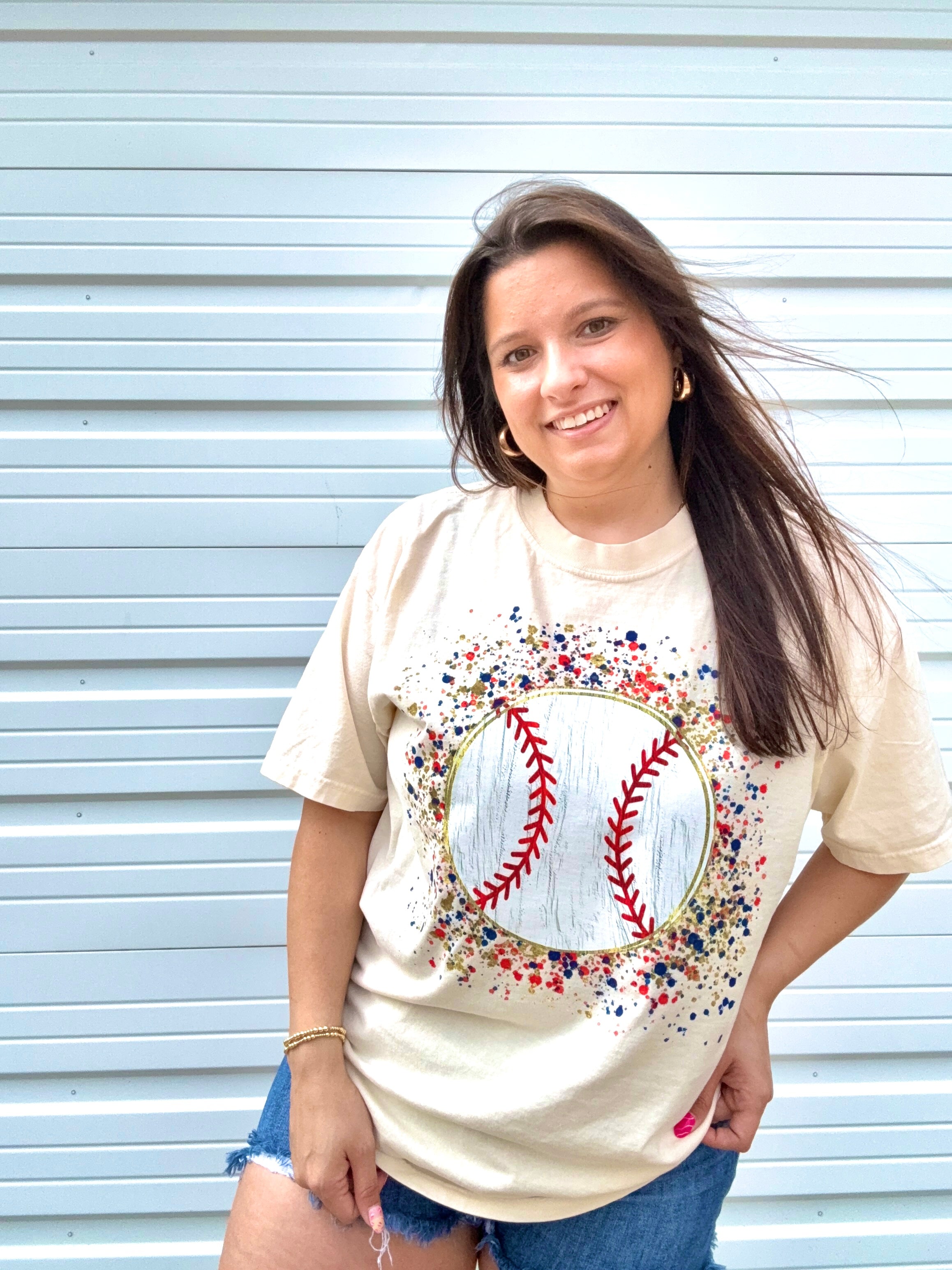 BASEBALL SPLATTER - SHORT SLEEVE