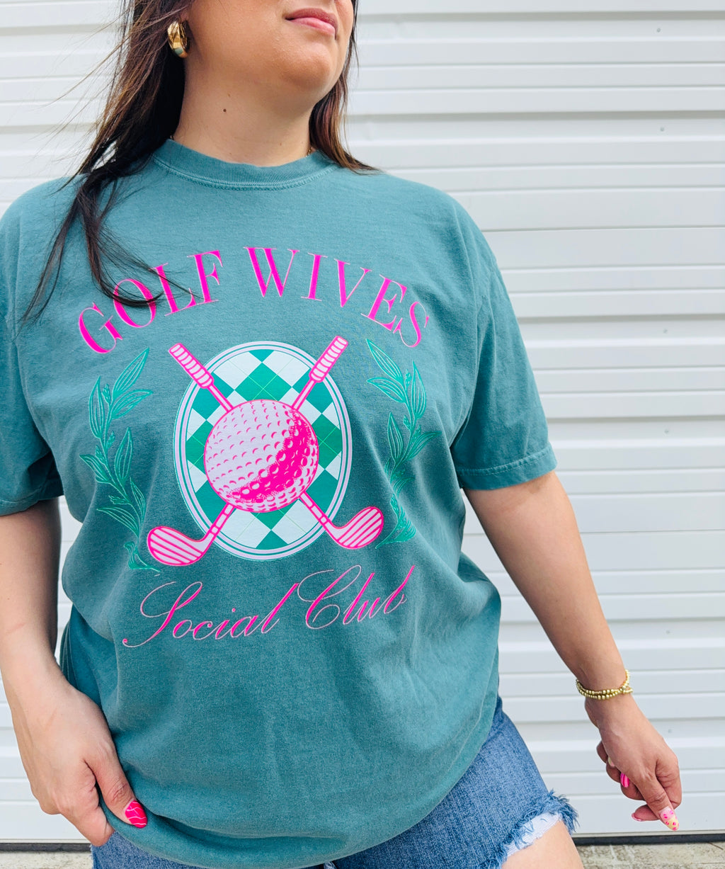 GOLF WIVES SOCIAL CLUB- SHORT SLEEVE