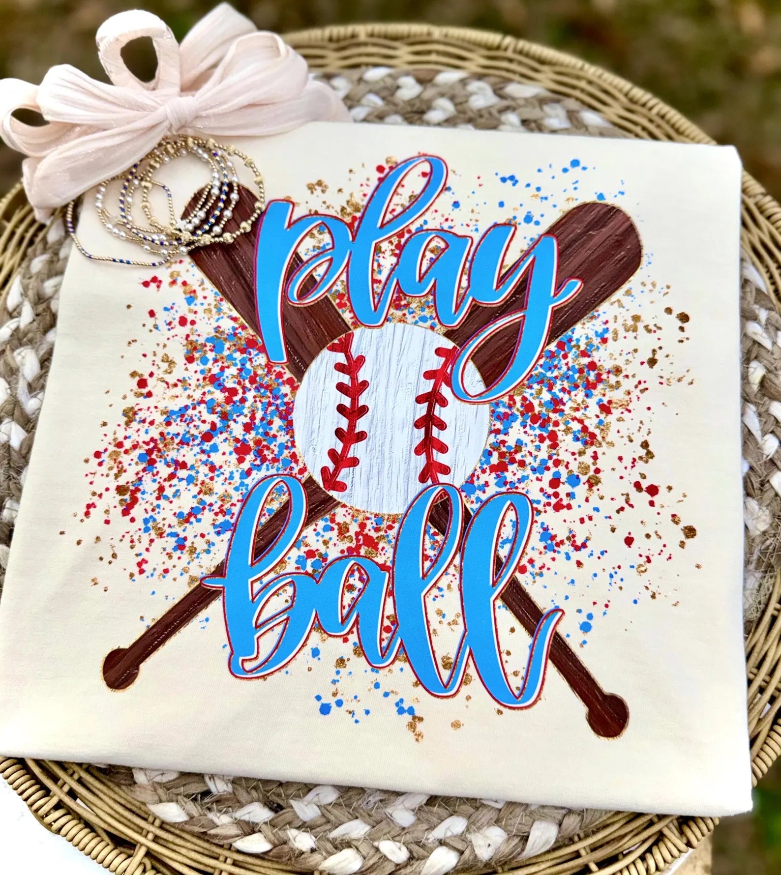 PLAY BALL SPLATTER - SHORT SLEEVE