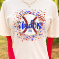RAIDERS BASEBALL SPLATTER - SHORT SLEEVE